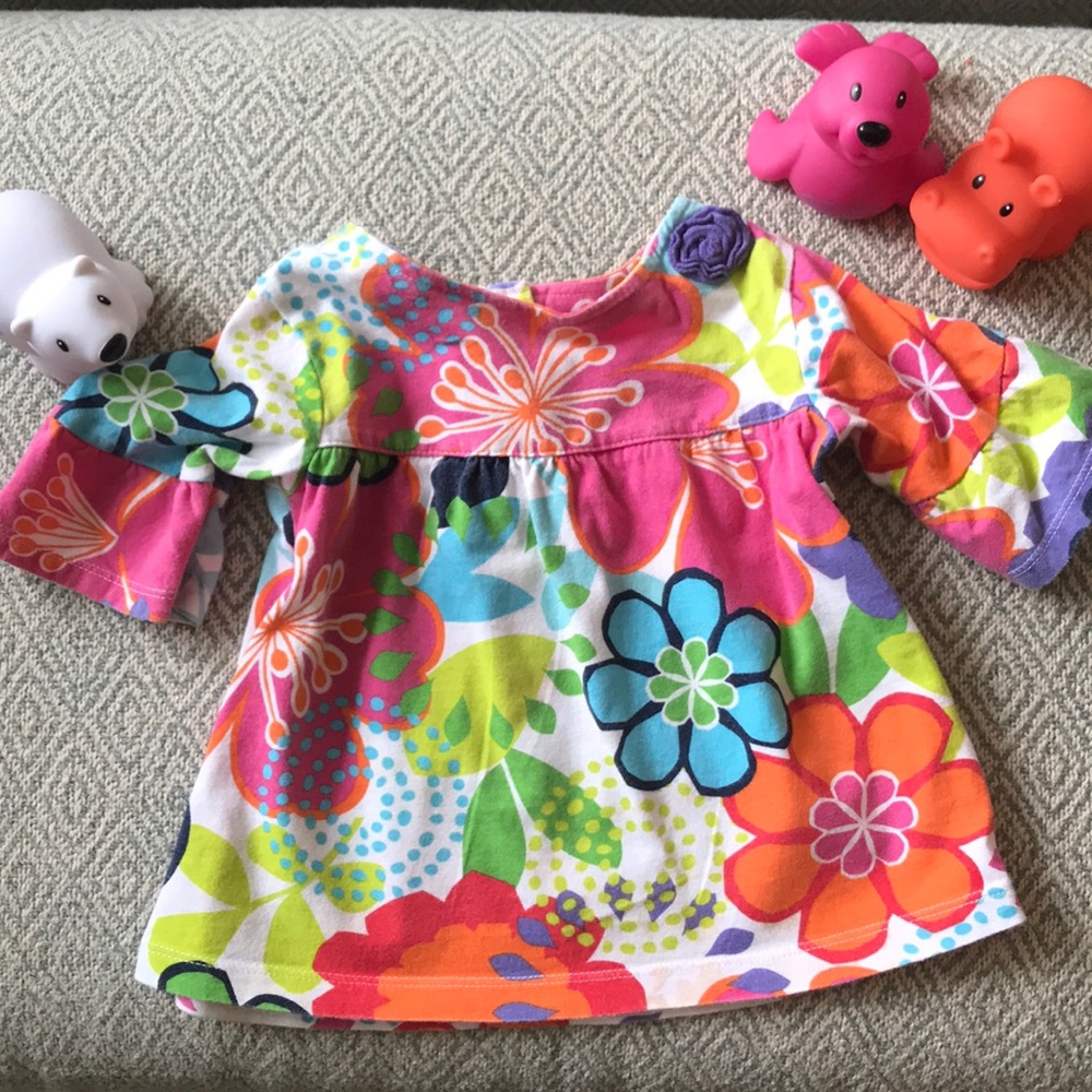 Carters Flower Power Baby Top 🌺🌸🌺